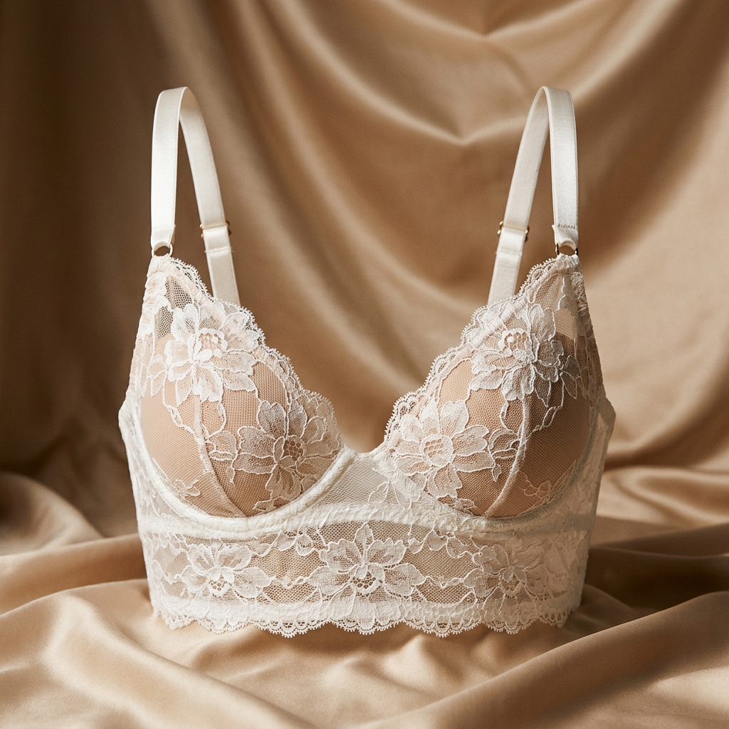 Verona Plunge Lace Bralette